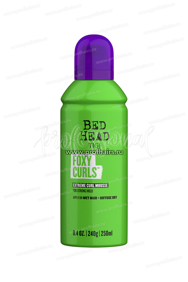 TIGI Bed Head Foxy Curls Мусс для кудрявых волос сильной фиксации 250 мл.