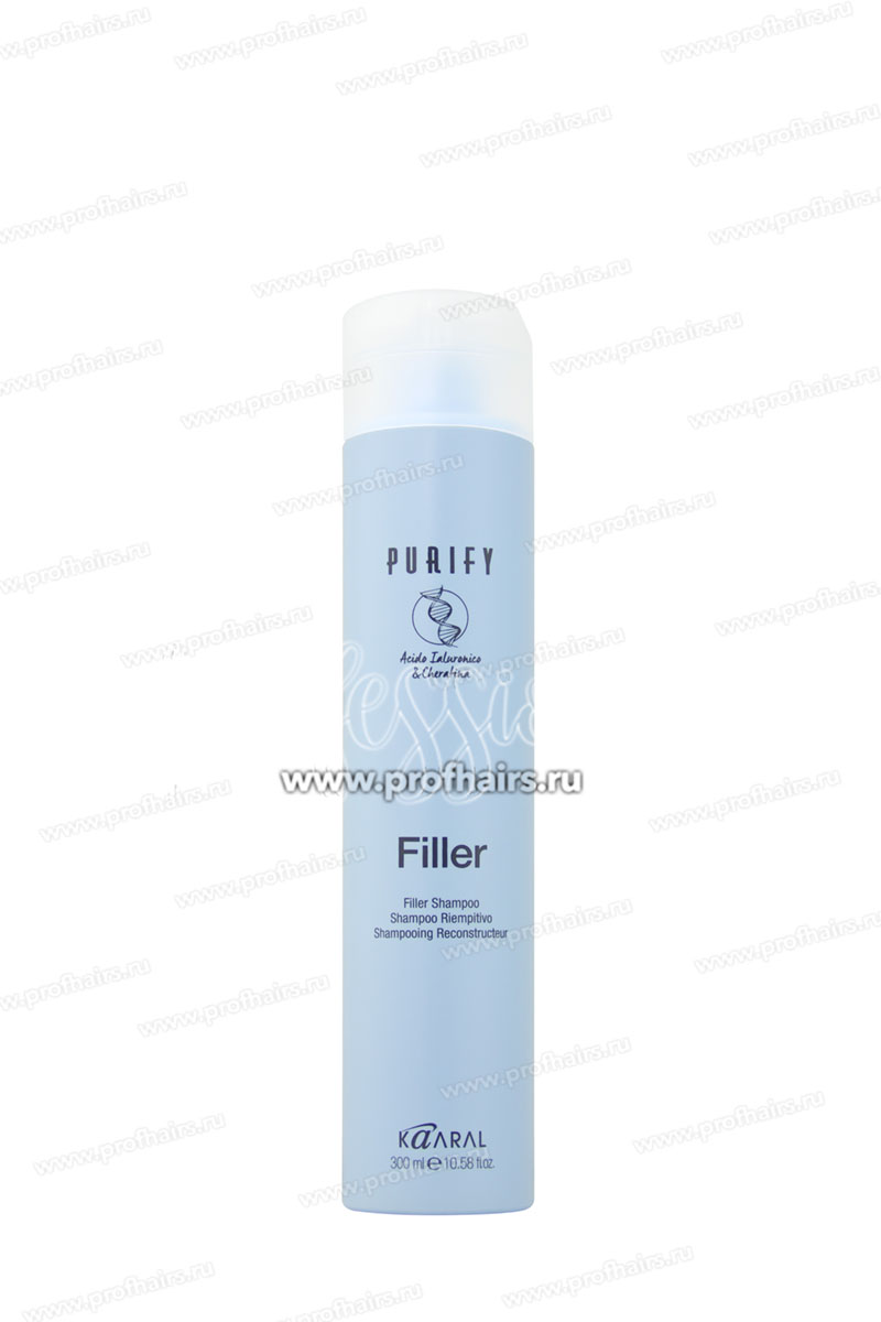 Kaaral Purify Filler Шампунь для придания плотности волосам 300 мл.