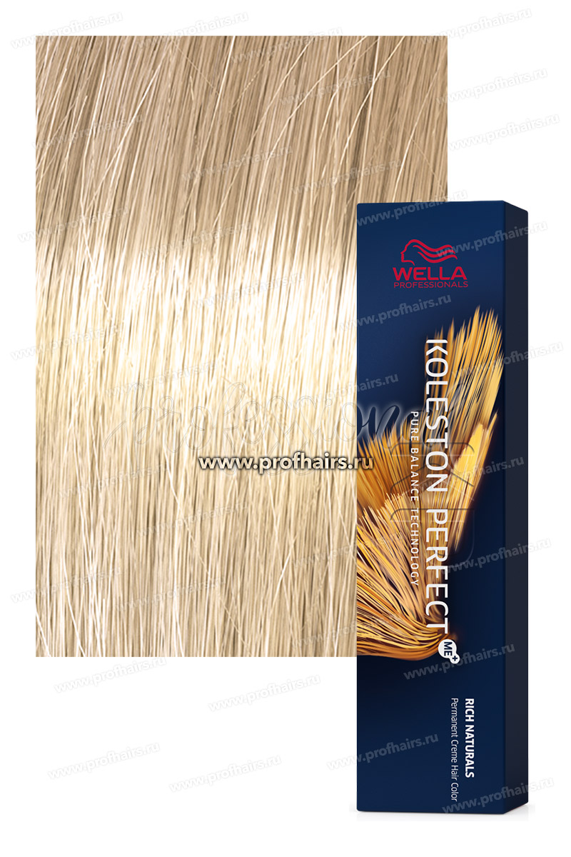 Wella Koleston Rich Natural 10/8 Яркий блонд жемчужный Сьерра-Невада 60 мл.