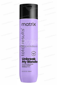 Matrix Total Results Unbreak My Blonde Shampoo Укрепляющий бессульфатный шампунь с лимонной кислотой для осветленных волос 300 мл.