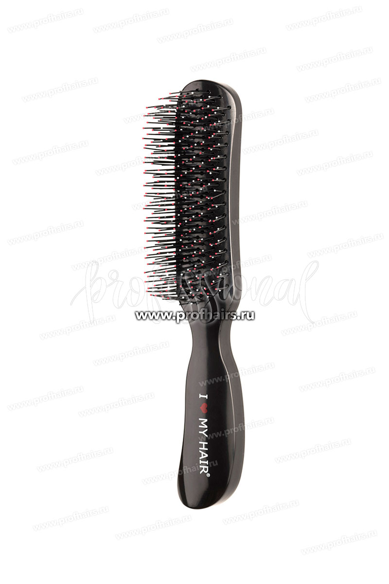 Ginko ILMH Therapy Brush 18280 Щетка для волос Черная, глянцевая, размер M