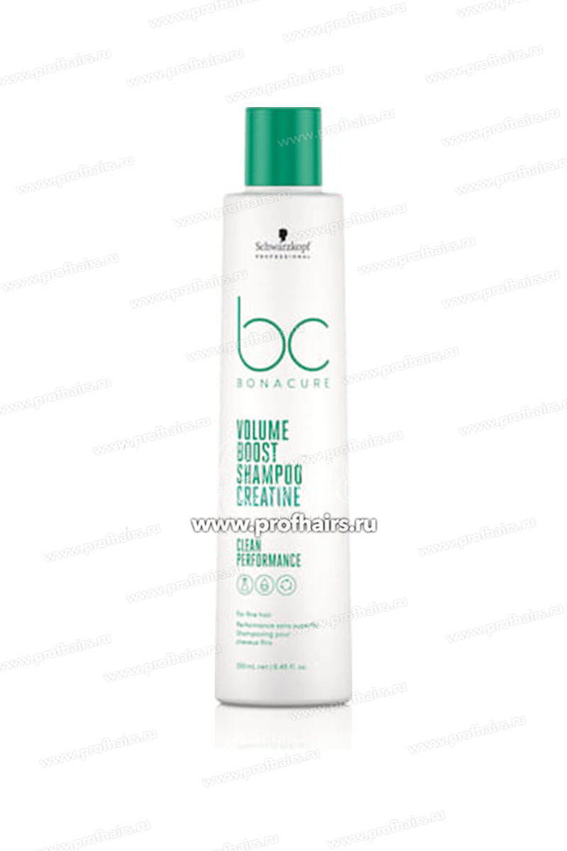 Schwarzkopf Bonacure Clean Performance Volume Boost Shampoo Шампунь для тонких и нормальных волос 250 мл.