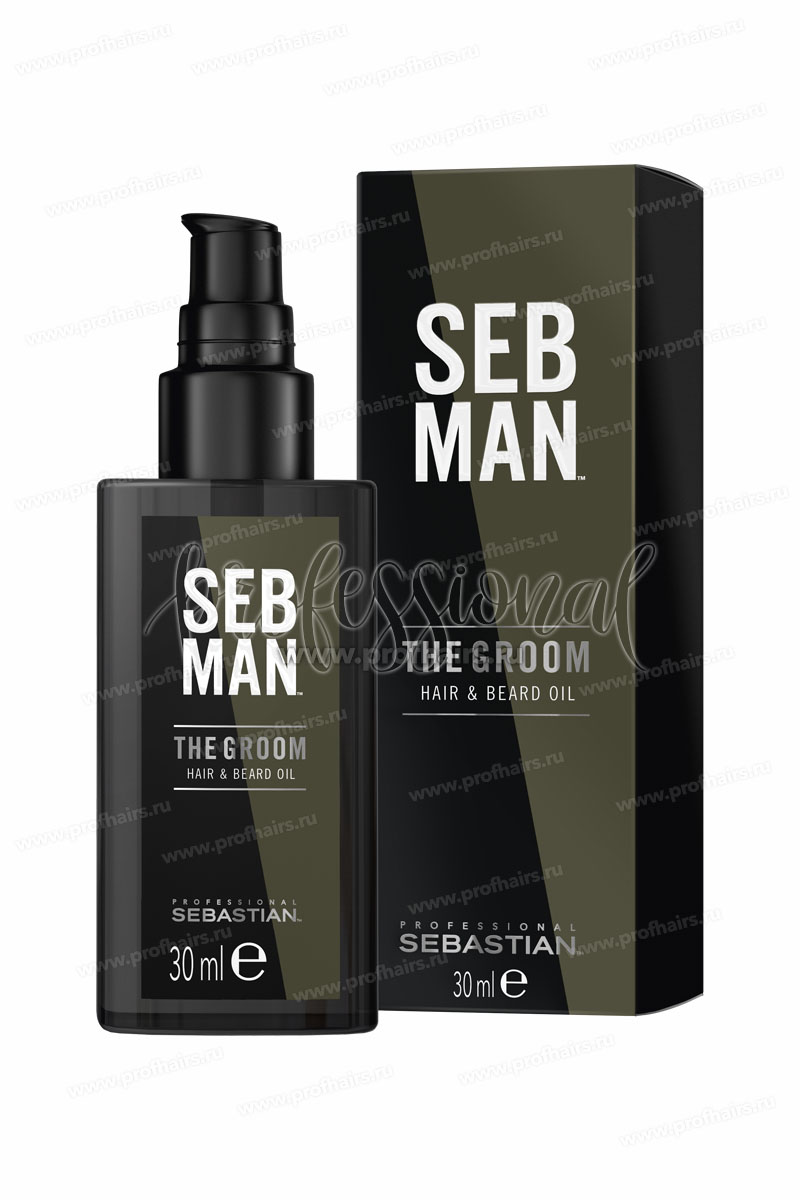 Seb Man The Groom Масло для ухода за волосами и бородой 30 мл.