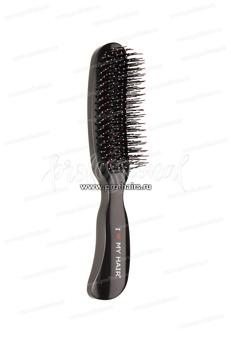 Ginko ILMH Therapy Brush 18280 Щетка для волос Черная, глянцевая, размер M