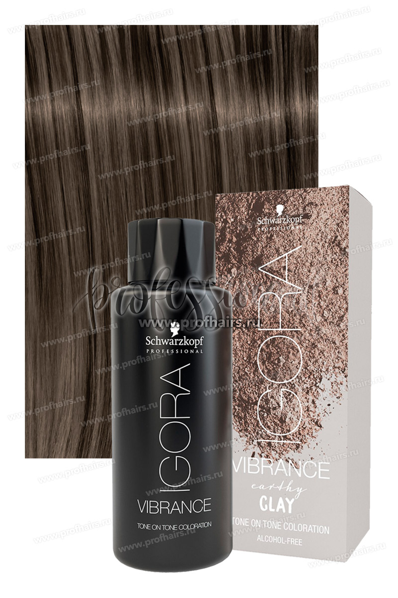 Schwarzkopf Igora Vibrance Earthy Clay 6-16 Темный русый сандрэ шоколадный 60 мл.