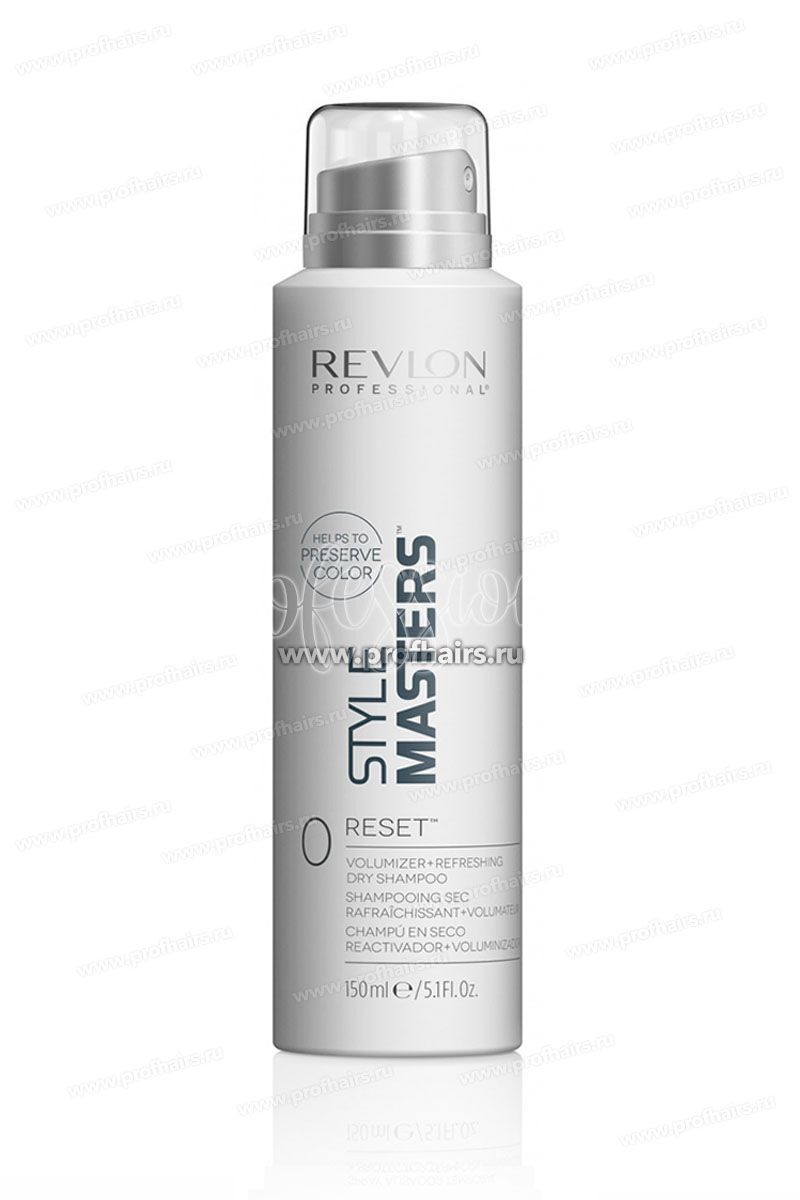 Revlon Style Masters Reset Сухой шампунь, освежающий прическу и придающий объем волосам 150 мл.