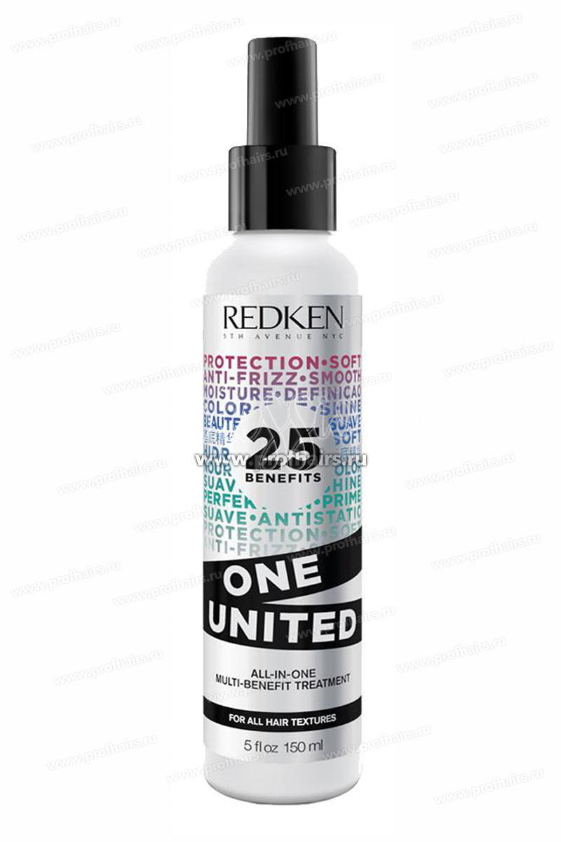 Redken One United Мультифункциональный спрей 25-в-1 для всех особенностей и типов волос 150 мл.