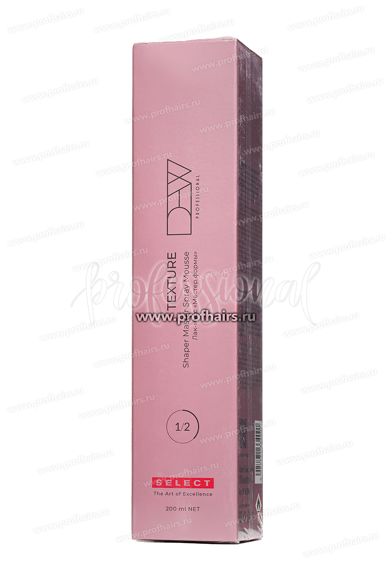 Dew Professional Select "Texture" Лак-мусс для волос "Мастер формы" 200 мл. в подарочной коробке