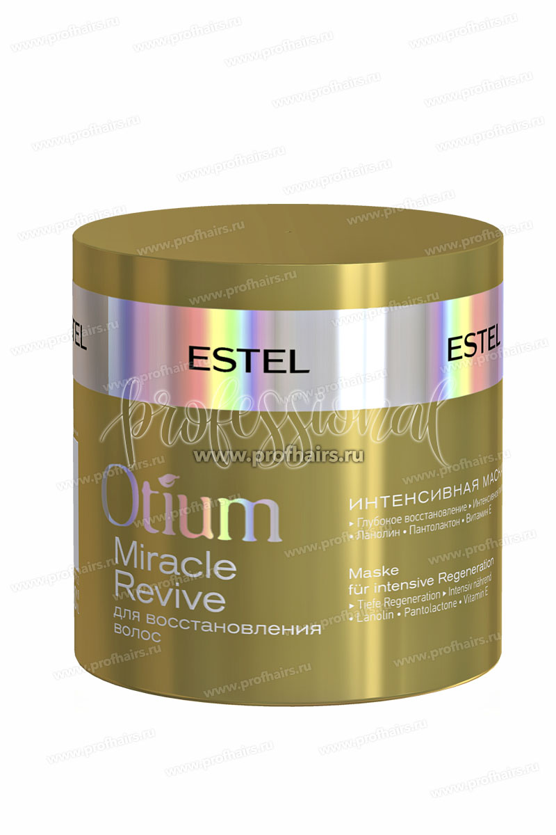 Estel Otium Miracle Revive Интенсивная маска для восстановления волос 300 мл.