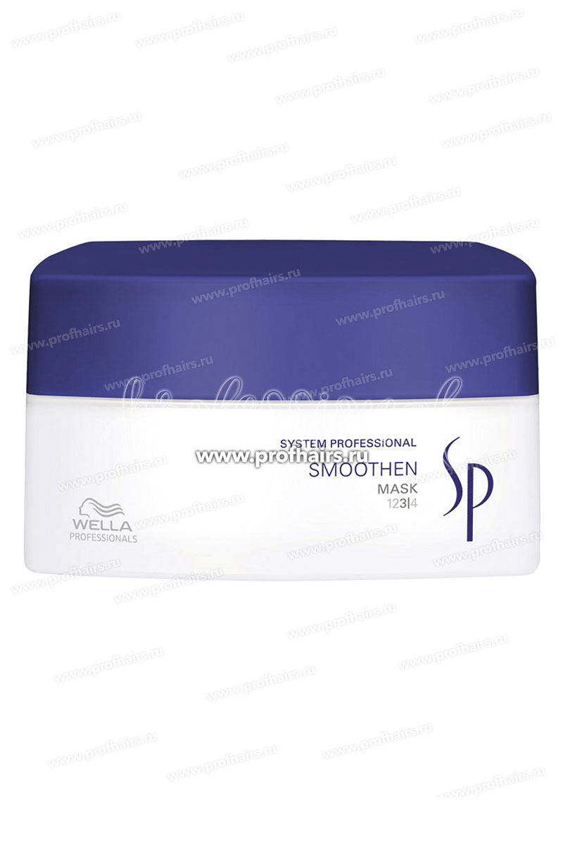 Wella System Professional Smoothen Mask Интенсивная смягчающая маска для гладкости 200 мл.