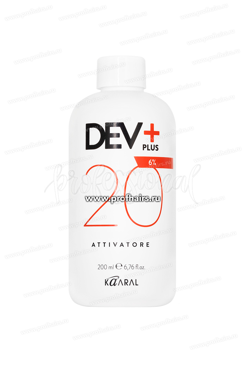Kaaral Dev Pluse Окисляющая эмульсия 20 volume (6%) 200 мл.