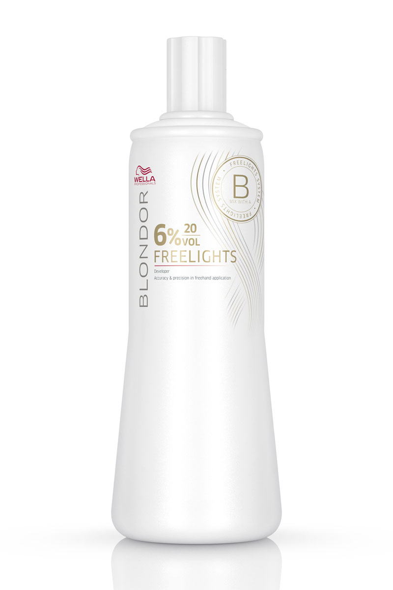 Wella Blondor Freelights 6% Окислитель 1000 мл.