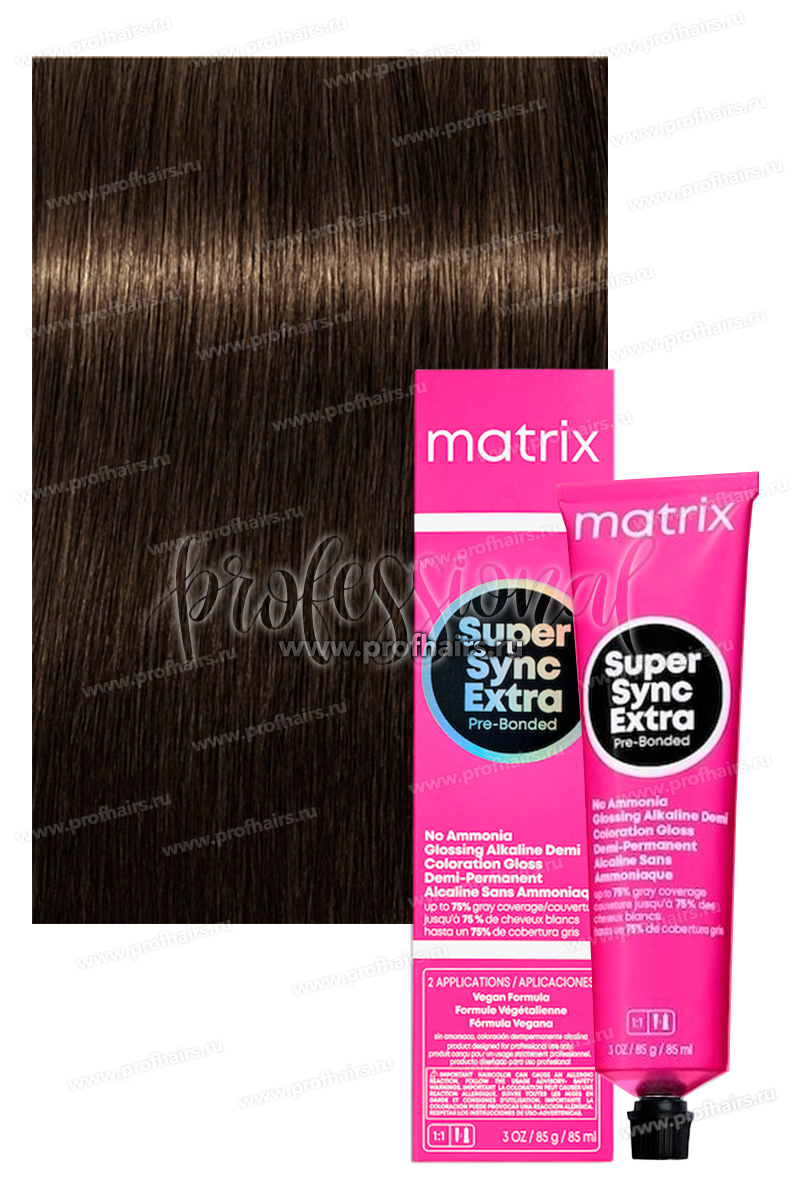 Matrix Super Sync Pre-Bonded Extra 6NNG/6.003 Темный блондин Глубокий натуральный золотистый 90 мл.