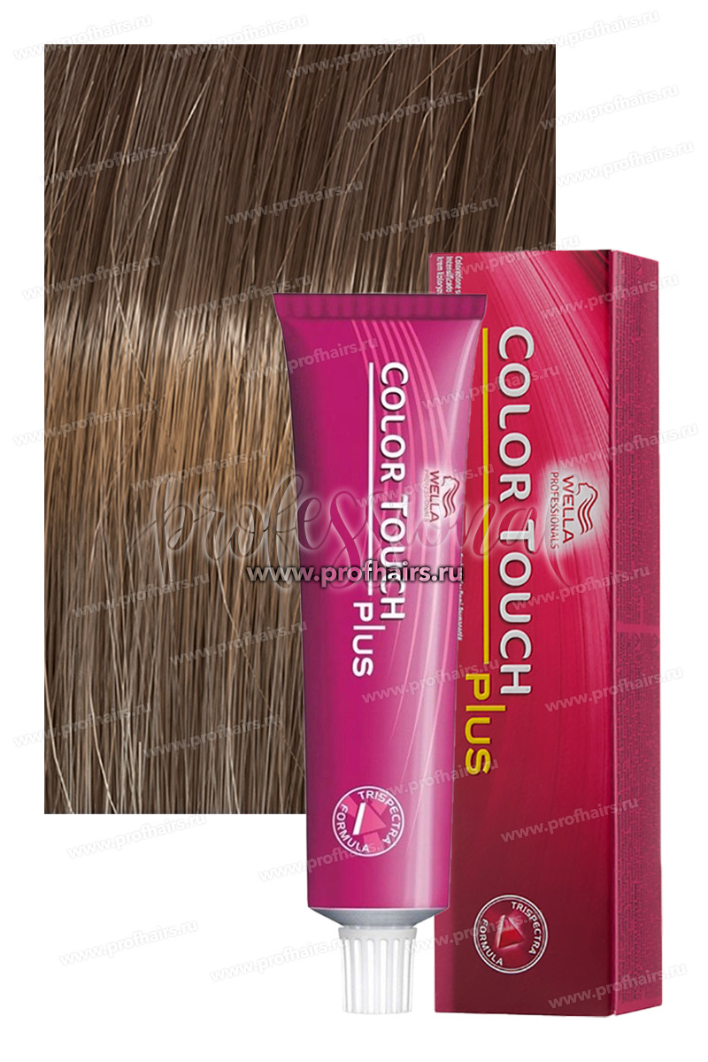 Wella Color Touch Plus 77/03 Карри  Оттеночная крем-краска покрытие седины 70%  60 мл.