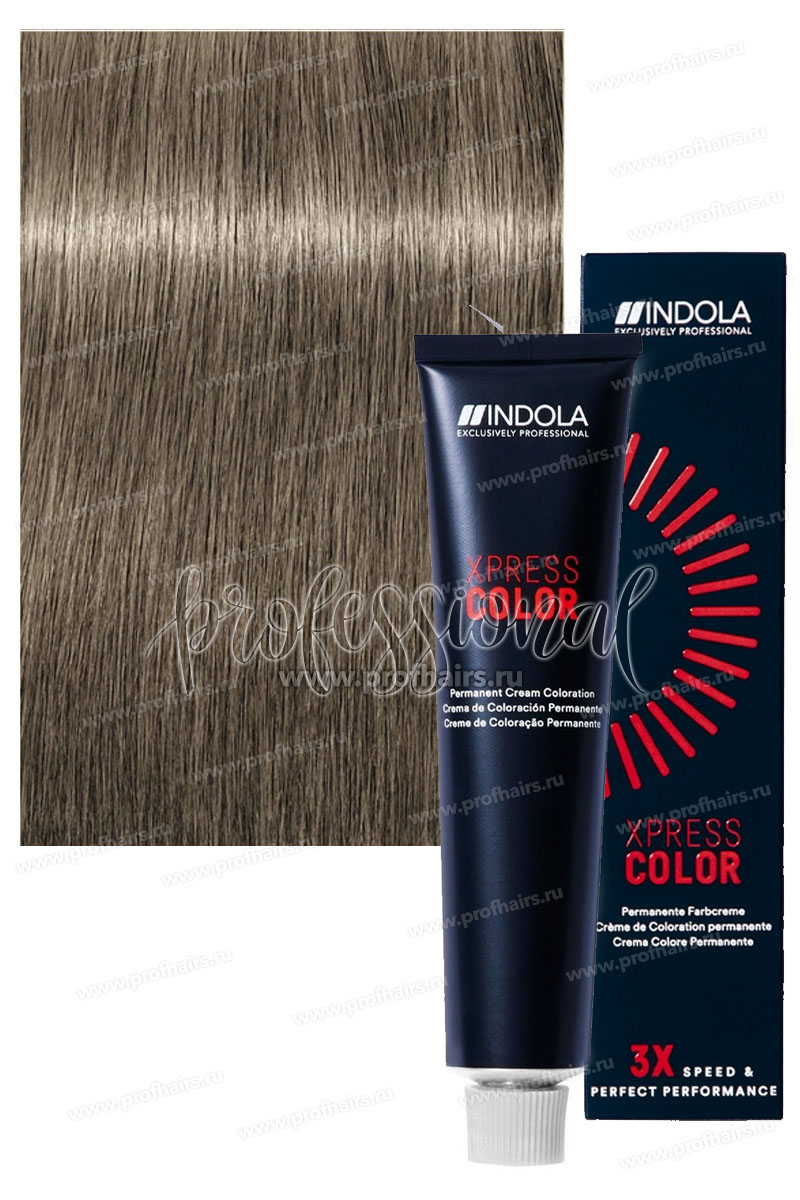 Indola Xpress Color 7.2 Средний русый перламутровый 60 мл.