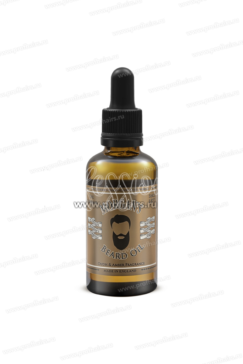 Morgan's Beard Oil Oudh & Amber Масло для бороды 30 мл.