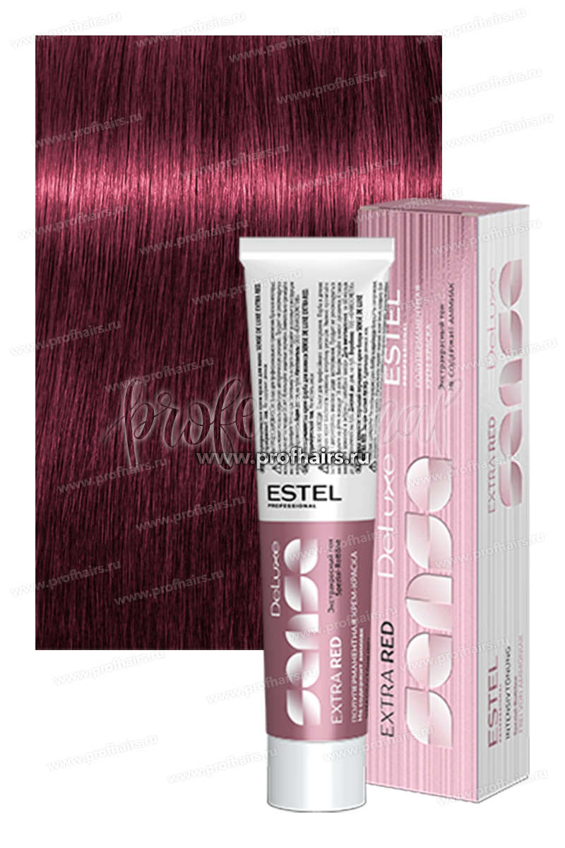 Estel Sense De Luxe 66/56 Темно-русый красно-фиолетовый 60 мл.