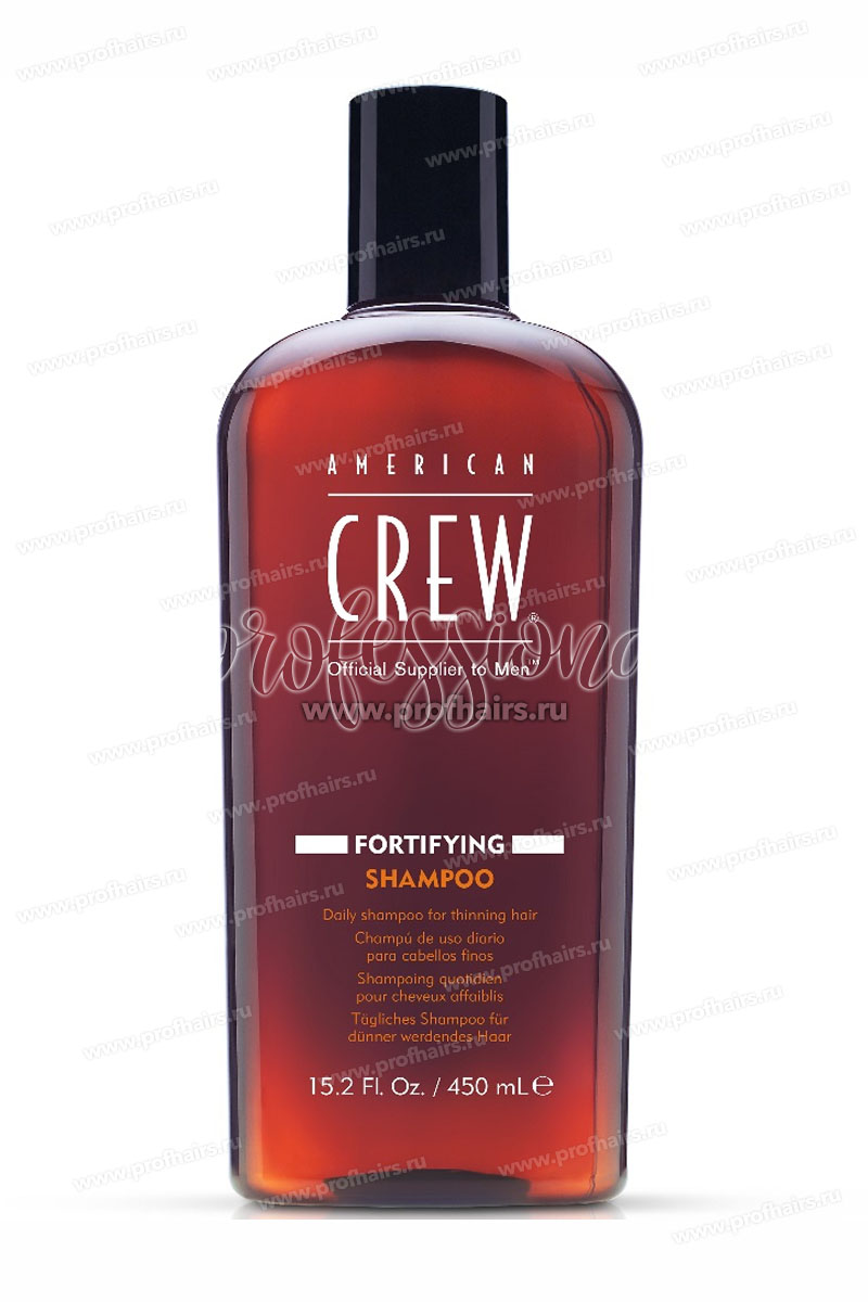 American Crew Fortifying Shampoo Шампунь для тонких и редеющих волос 450 мл.