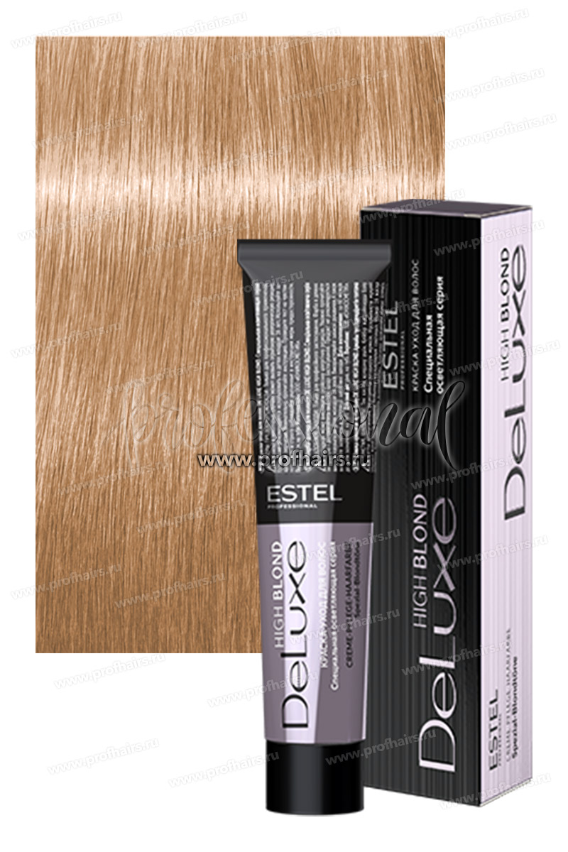 Estel De Luxe High Blond 136 Золотисто-фиолетовый блондин ультра 60 мл.