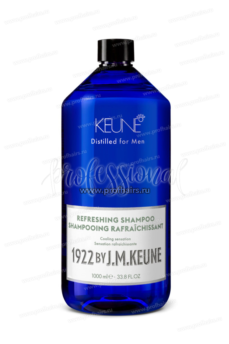 Keune 1922 Refreshing Shampoo Освежающий шампунь для волос 1000 мл.