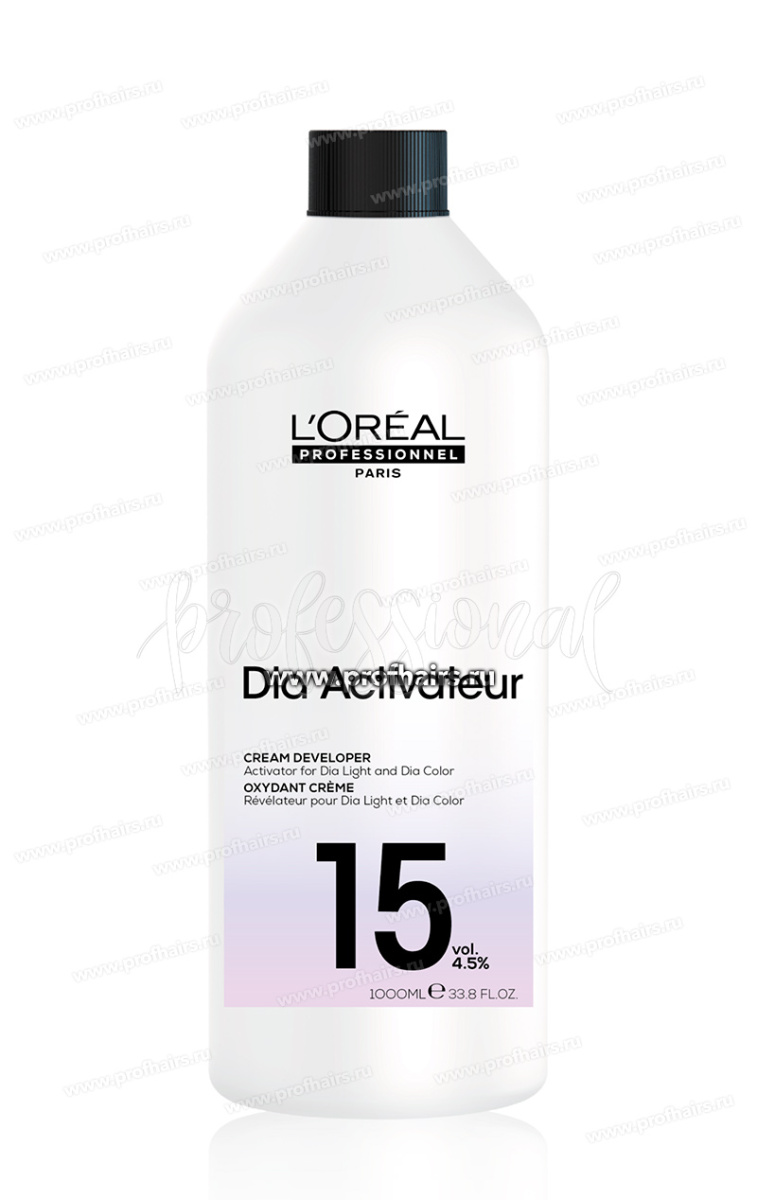 L'Oreal Dia Диа Проявитель 4.5%  (15 Vol.) 1000 мл.
