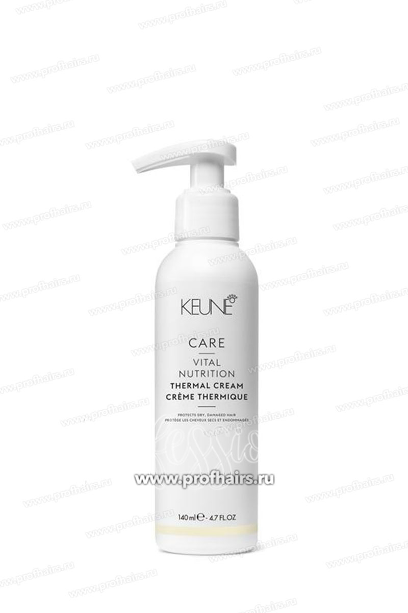Keune Care Vital Nutrition Thermal Cream Крем Термо-защита Основное питание для волос 140 мл.
