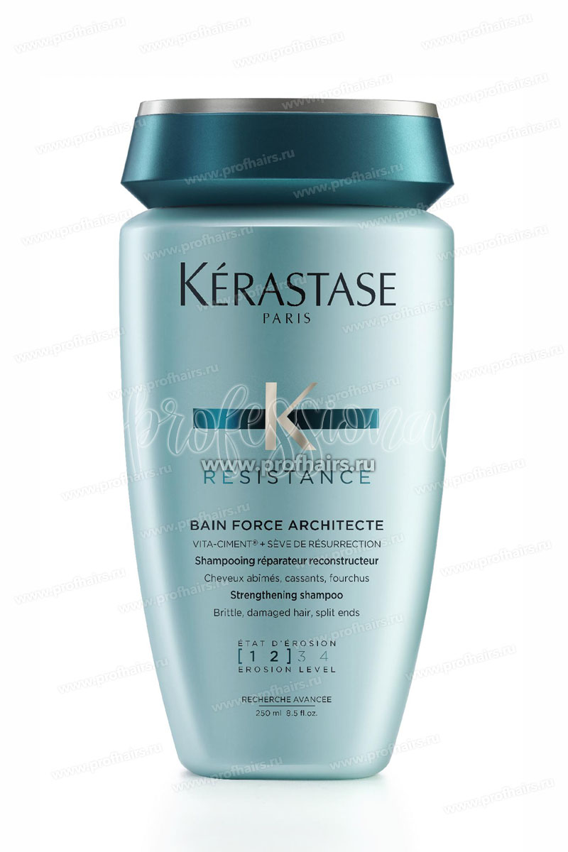 Kerastase Bain Force Architecte Укрепляющий шампунь-ванна для поврежденных волос 250 мл.