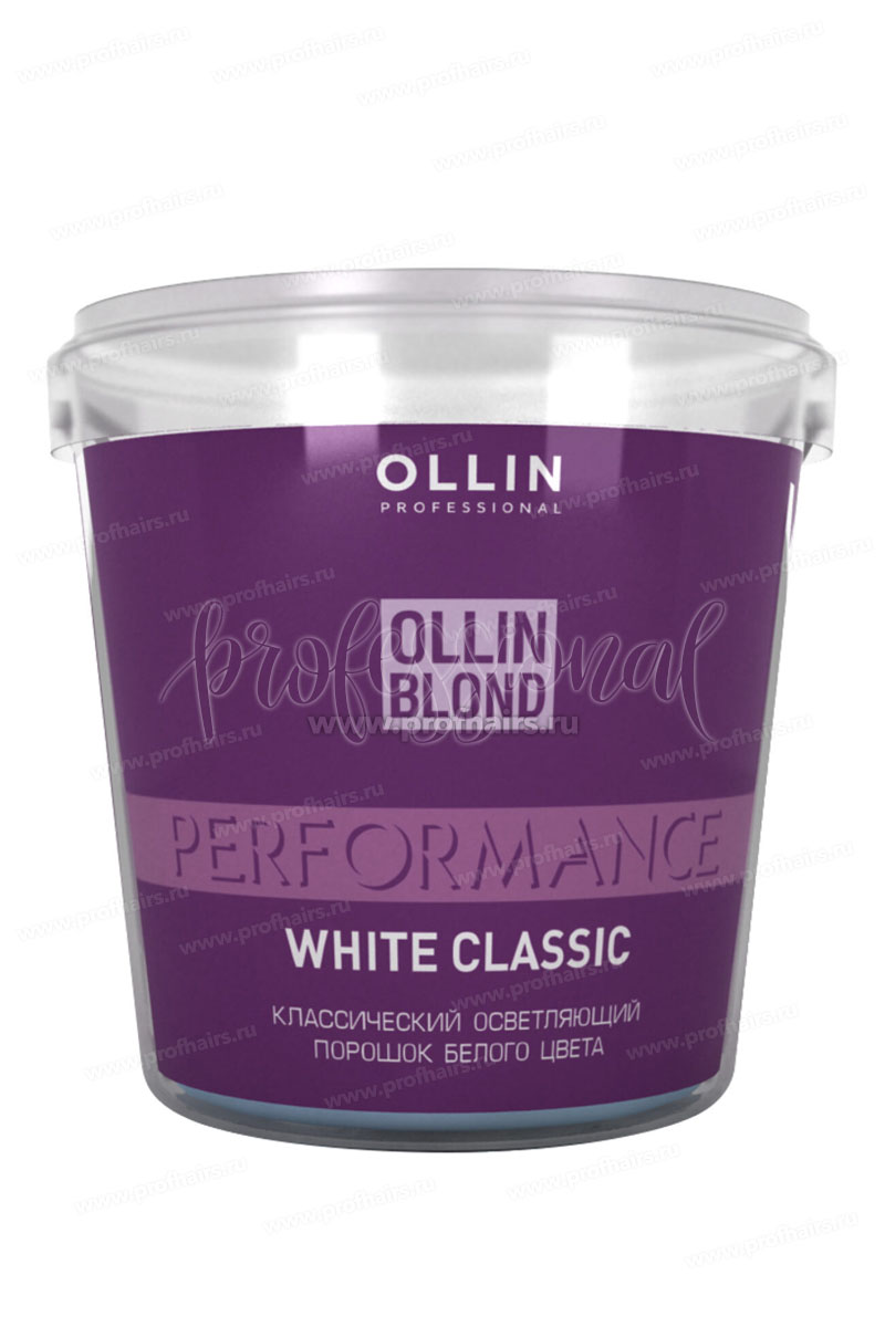 Ollin Performance White Classic Классический осветляющий порошок 500 гр.