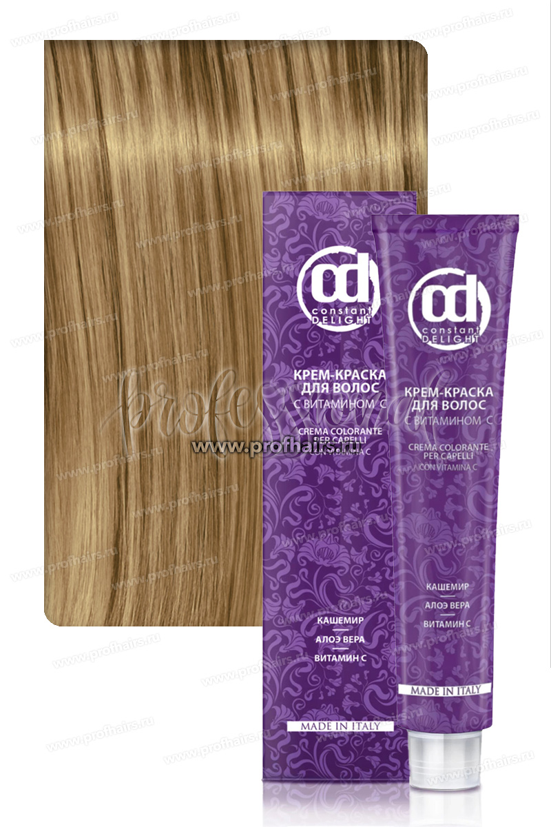 Constant Delight Крем-краска для волос с витамином С 9/62 Блондин шоколадно-пепельный 100 мл.