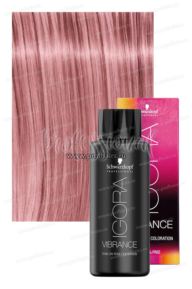 Schwarzkopf Igora Vibrance 9,5-98 Светлый блондин пастельный фиолетово-красный Безаммиачный краситель тон-в-тон 60 мл.