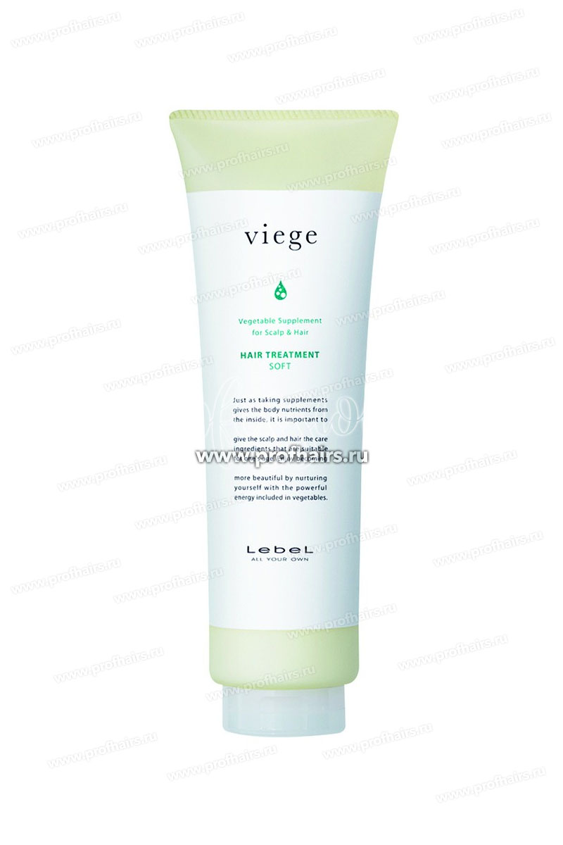 Lebel Viege Hair Treatment Soft Маска для глубокого увлажнения 240 мл.