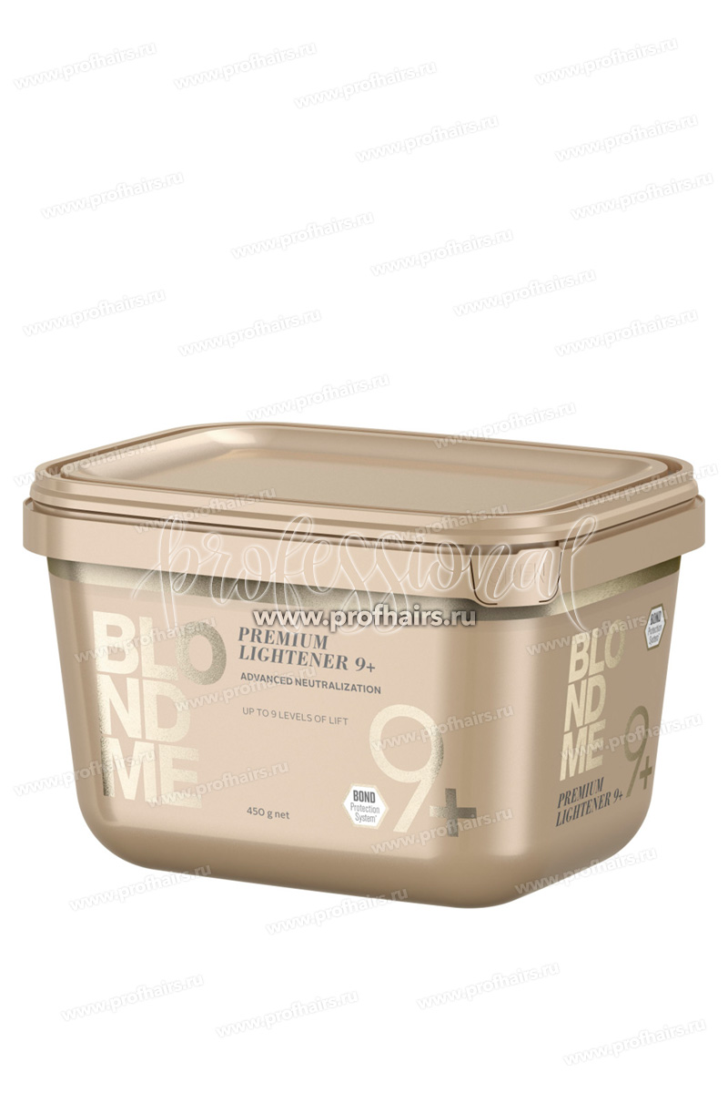 Schwarzkopf BlondMe Bond Enforcing Premium Lightener 9+ Бондинг-пудра для максимального осветления 450 гр.
