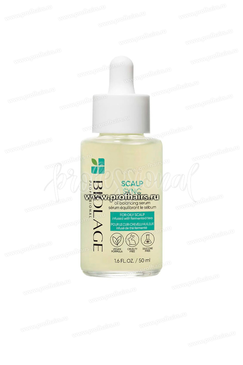 Biolage Scalp Sync Oil Balancing Serum Сыворотка для нормализации баланса кожи головы 50 мл.