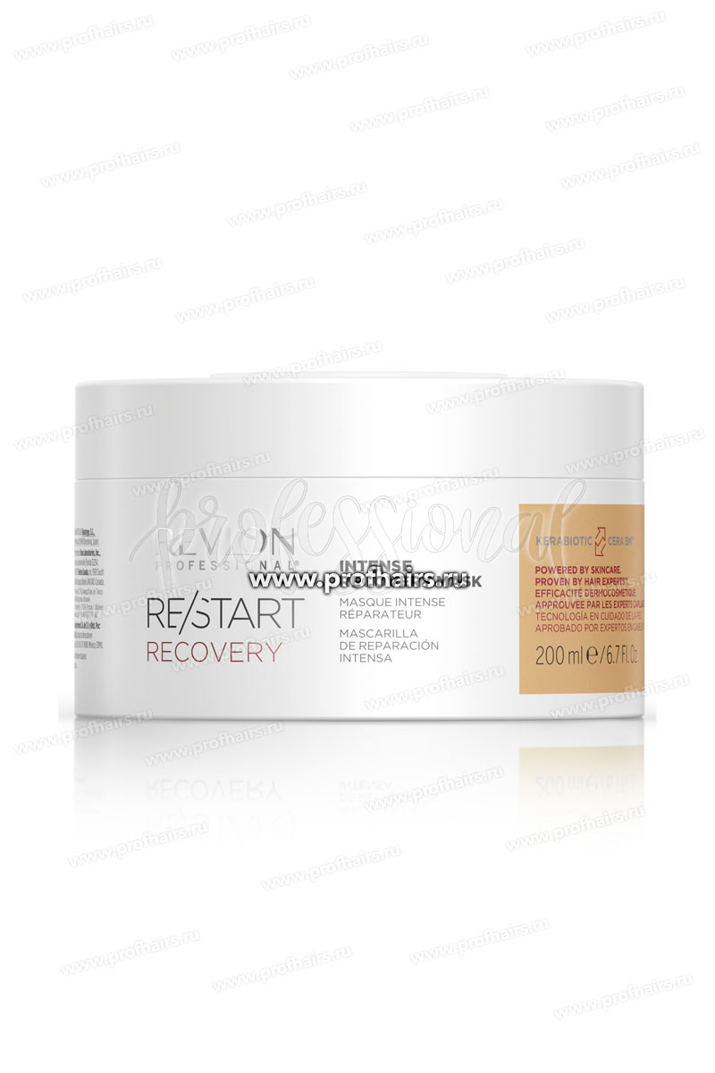 Revlon ReStart Recovery Intense Recovery Mask Интенсивная восстанавливающая маска 250 мл.