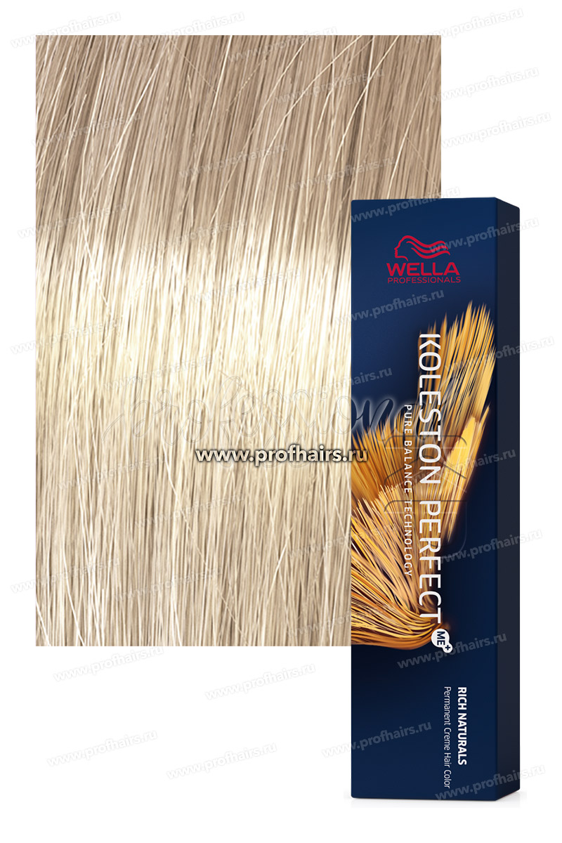 Wella Koleston Rich Natural 10/96 Яркий блонд сандрэ фиолетовый Бланманже 60 мл.