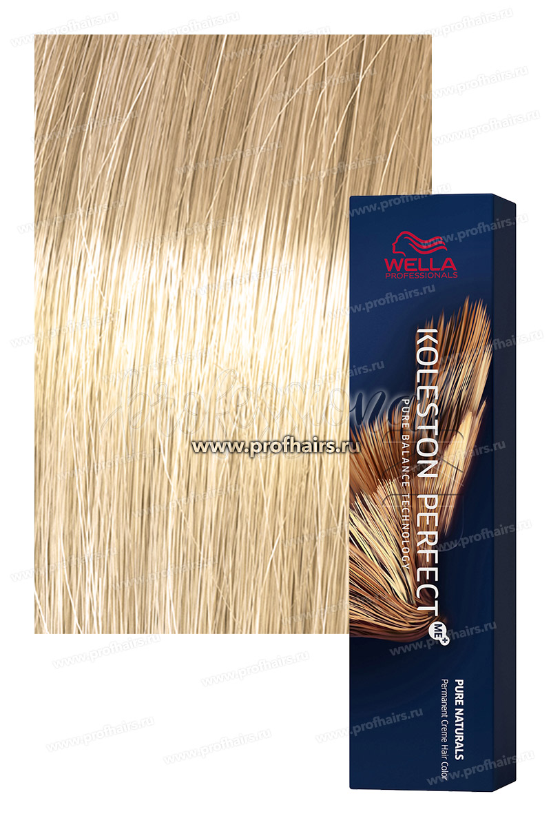 Wella Koleston Pure Natural 10/04 Яркий блонд натуральный красный Бархатное утро 60 мл.