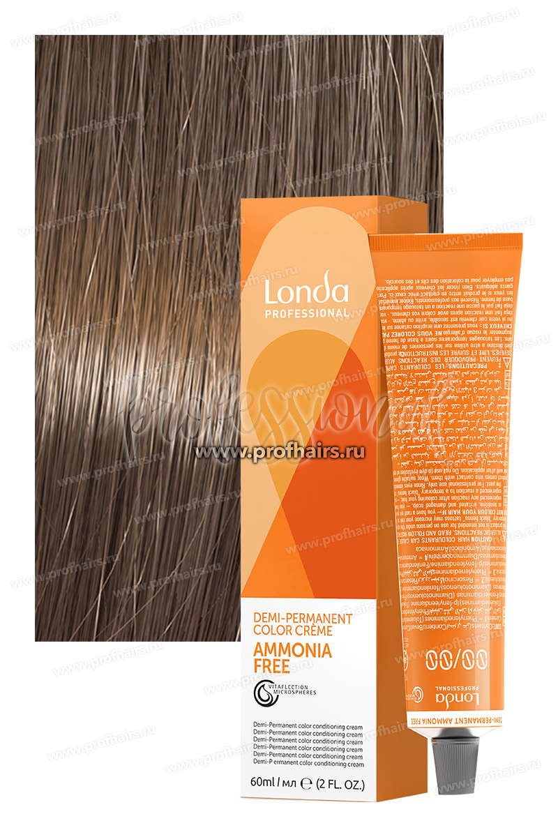 Londa Ammonia-Free 6/0 Темный блонд Интенсивное тонирование 60 мл.