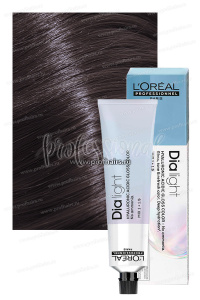 L'Oreal Dia Light Краска для волос 5.11 Светлый шатен интенсивный пепельный 60 мл.