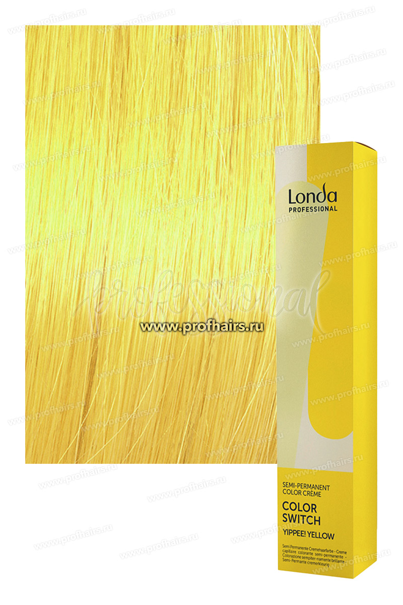 Londa Color Switch Yippee! Yellow Желтый 80 мл.
