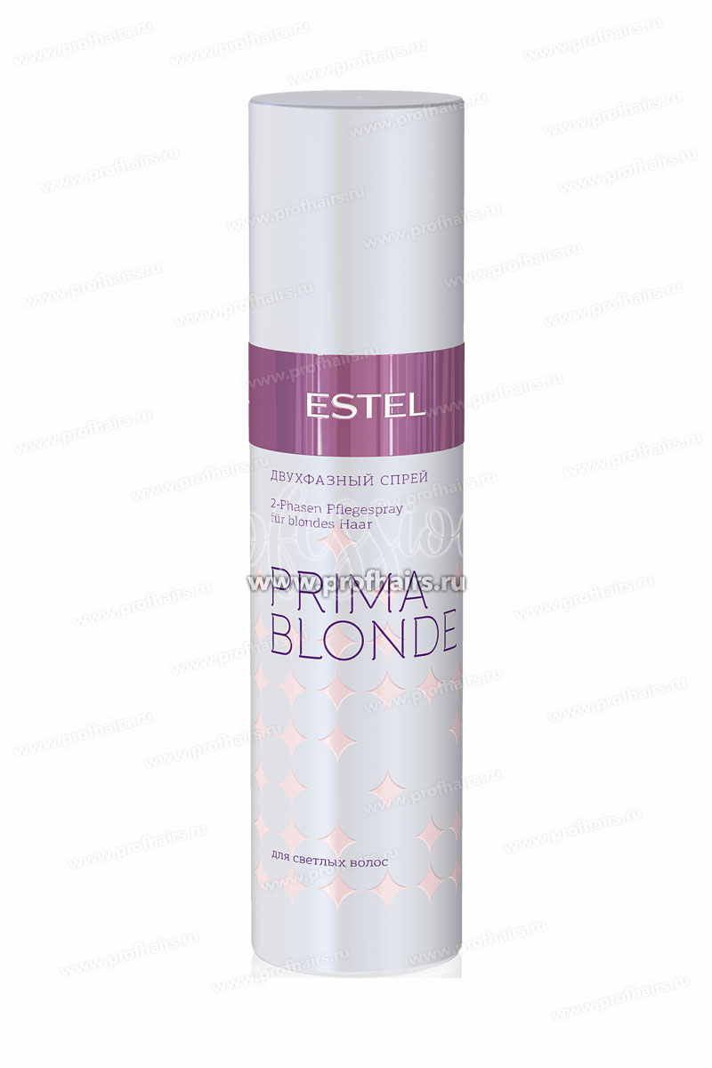 Estel Prima Blonde Двухфазный спрей для светлых волос 200 мл.