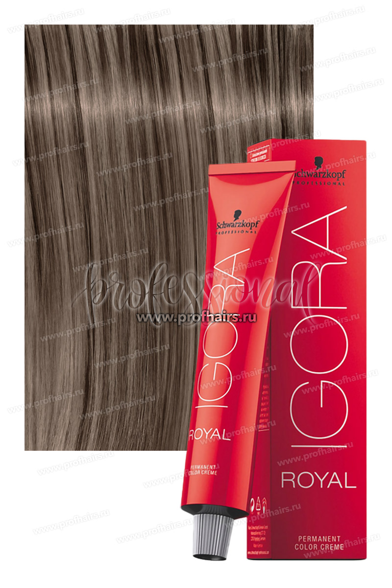 Schwarzkopf Igora Royal NEW 7-24 Краска для волос средний русый пепельный бежевый 60 мл.