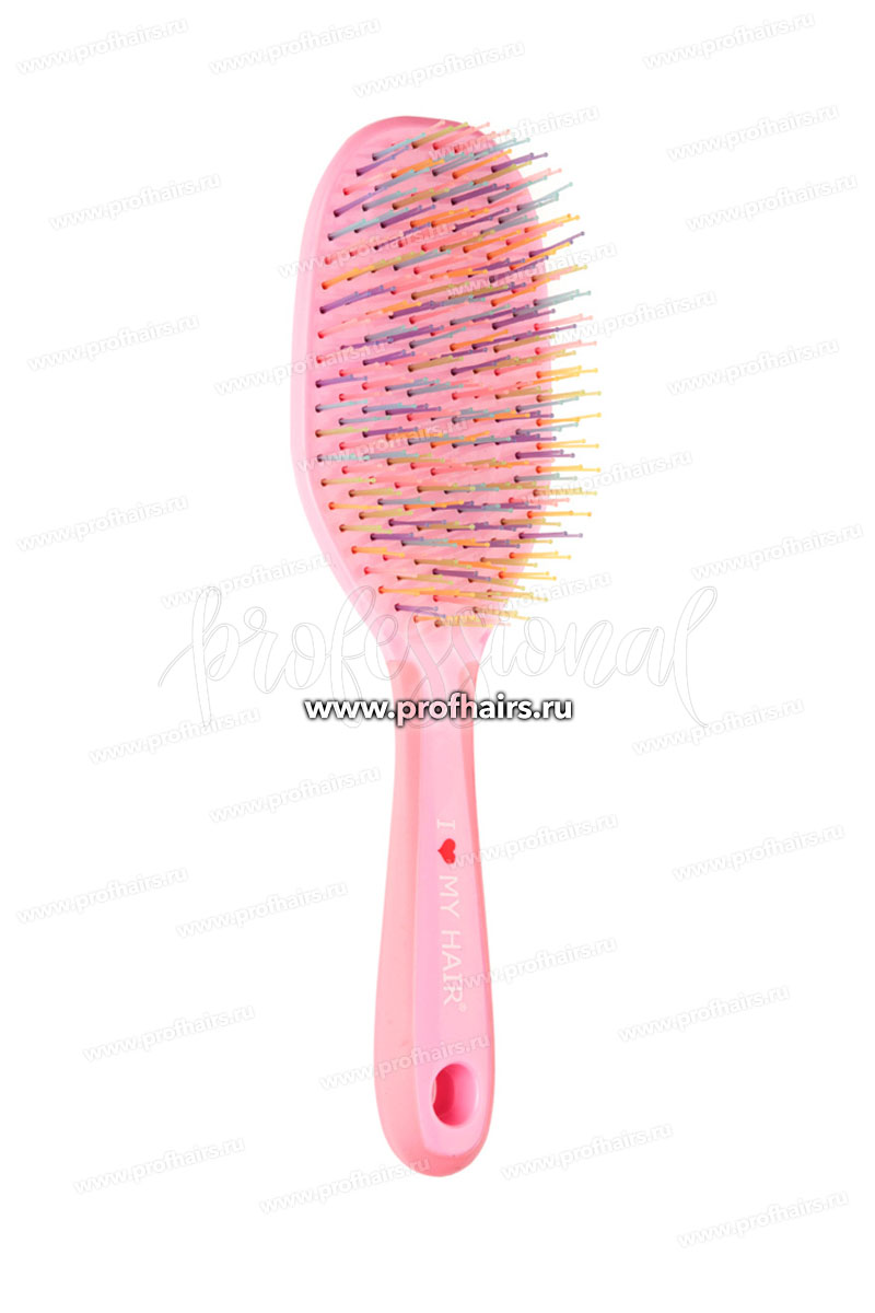 Ginko ILMH CRAZY BRUSH 1302 Щетка для волос Розовая L