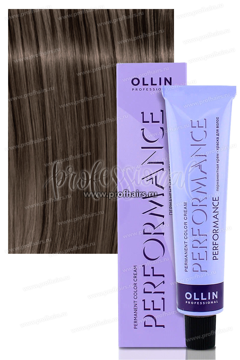 Ollin Performance 6/1 Темно-русый пепельный 60 мл.
