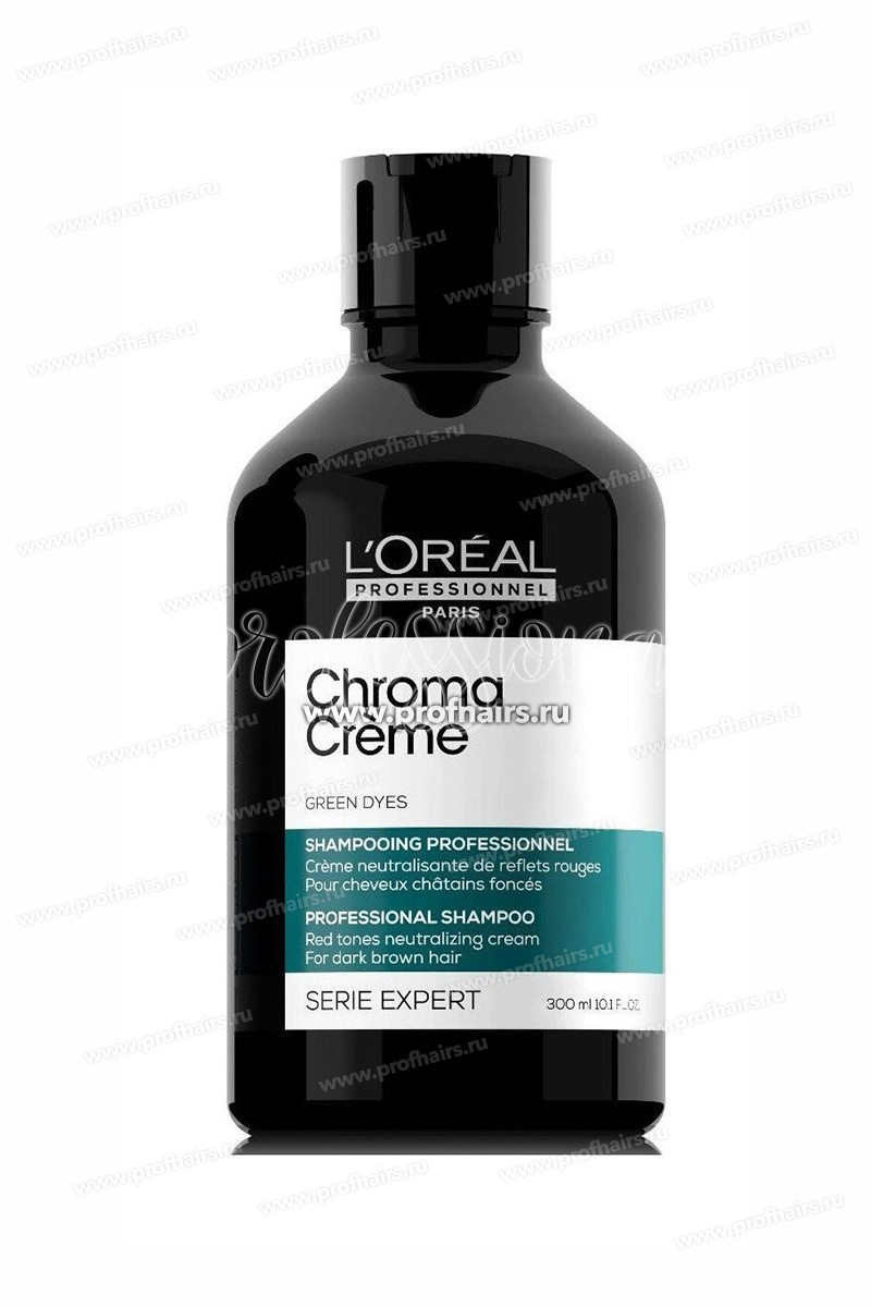 L'Oreal Chroma Creme Шампунь зеленый 300 мл.