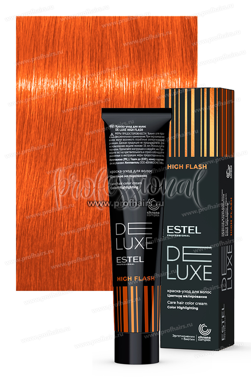 Estel Deluxe High Flash 43 Медно-золотистый 60 мл.
