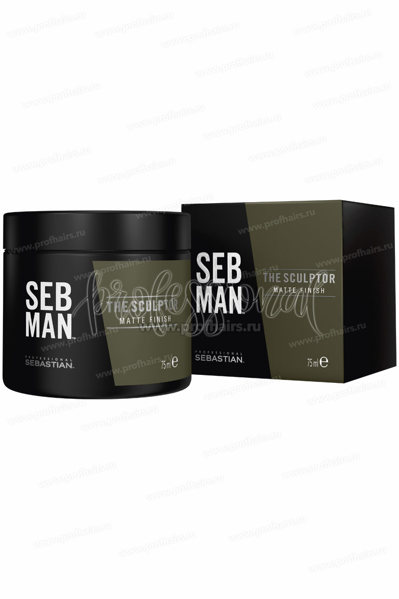 Seb Man The Sculptor Минеральная глина для укладки волос 75 мл.