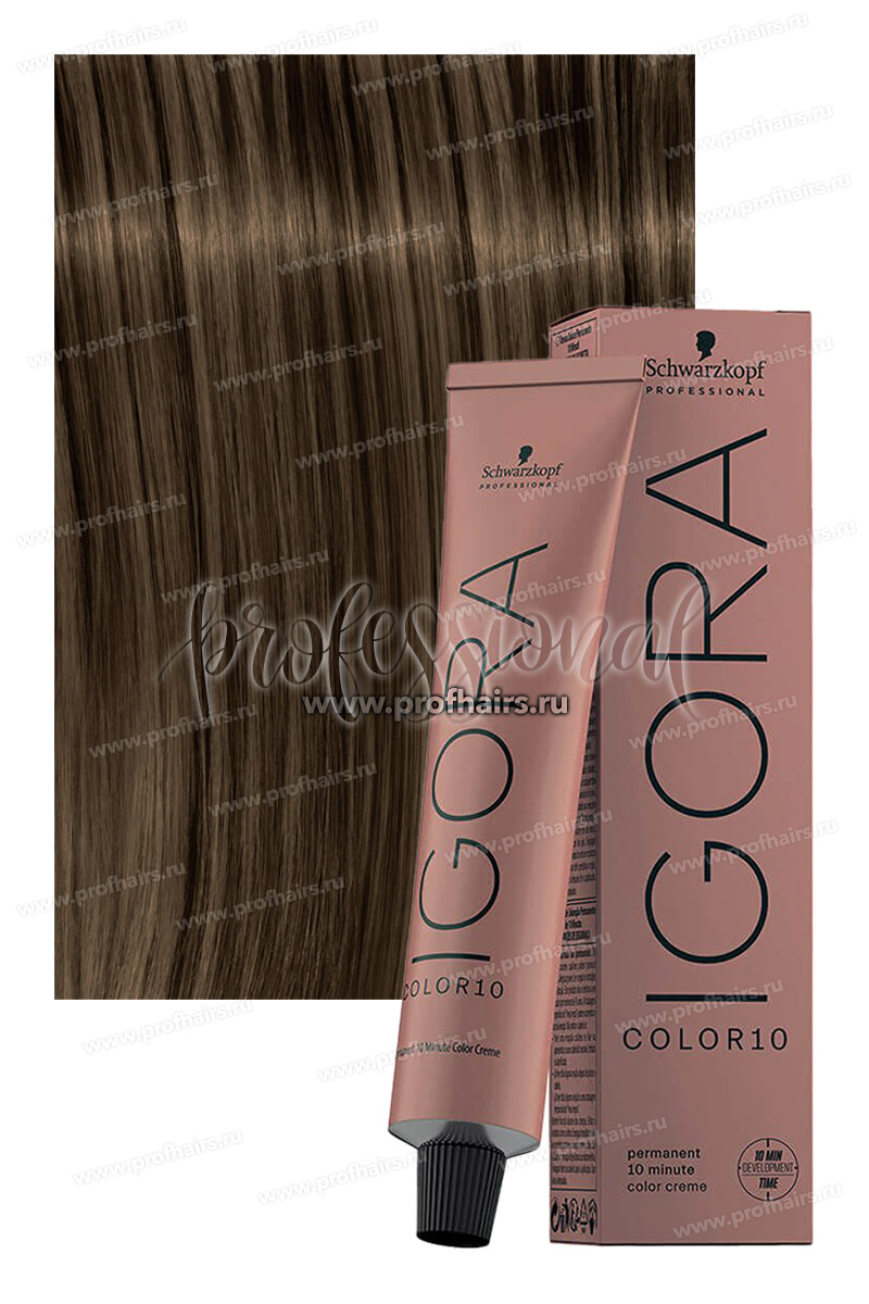 Schwarzkopf Igora Color10 6-4 Темный русый бежевый 60 мл.