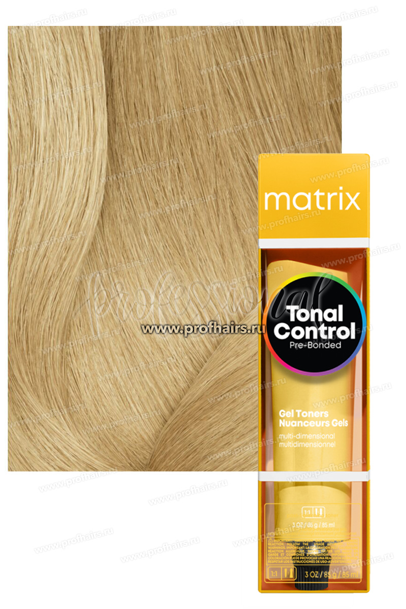 Matrix Tonal Control 9G Гелевый тонер с кислым pH Очень Светлый Блондин Натуральный Золотистый 90 мл.