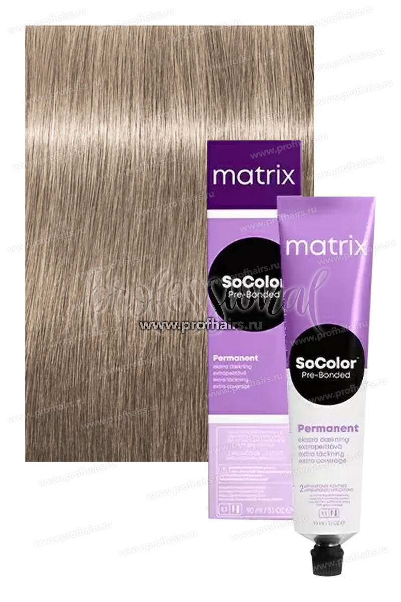 Matrix SoColor Pre-Bonded 510NA Очень очень светлый блондин натуральный пепельный 90 мл.