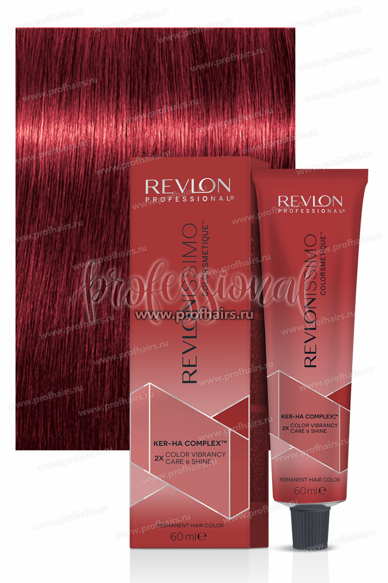 Revlon Revlonissimo Colorsmetique тон 66.60 Темный блондин насыщенный красный